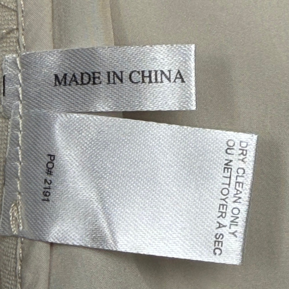 Amanda‎ + Chelsea Stone Beige Ruched Sleeve Blazer Jacket 16W NWT $180 - Picture 5 of 8